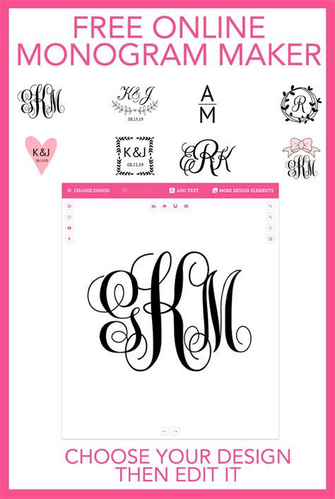 free cursive monogram maker.